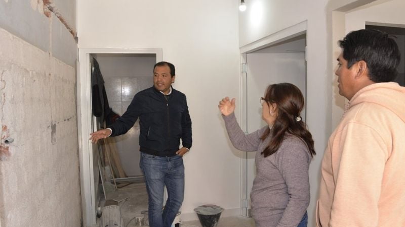 Avanza la obra en la guardia y quirófano del hospital de Santa María