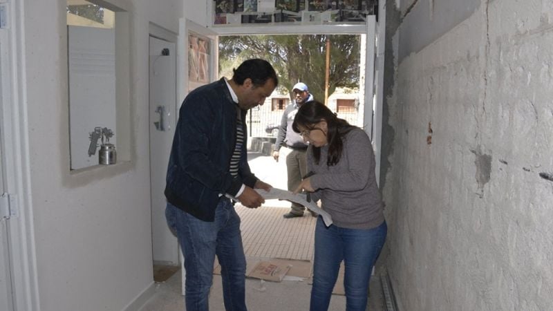 Avanza la obra en la guardia y quirófano del hospital de Santa María