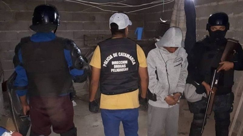 Secuestran un kilo de marihuana en Pajonal