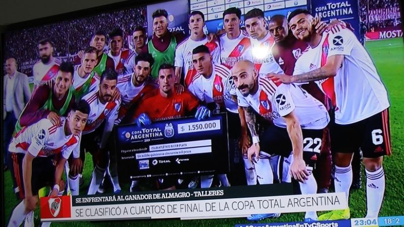 River eliminó a Godoy Cruz y está en los 4tos de final