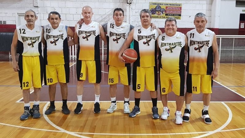 Montmartre es el campeón Máster de la Maxibásquet