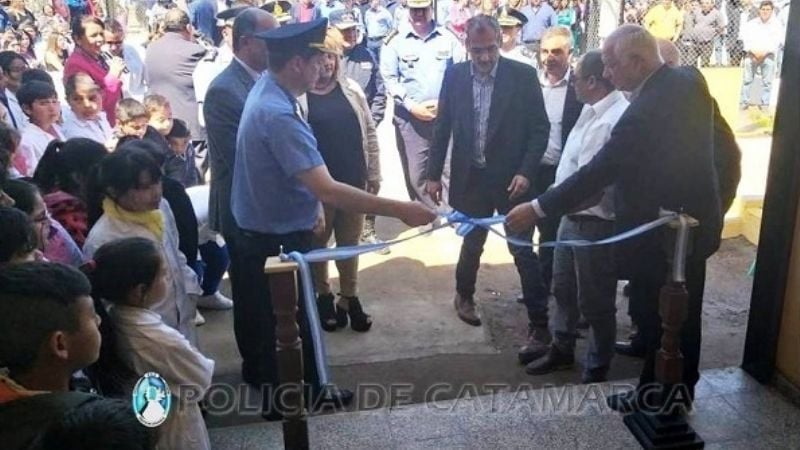 Inauguraron la Subcomisaría de Las Tejas