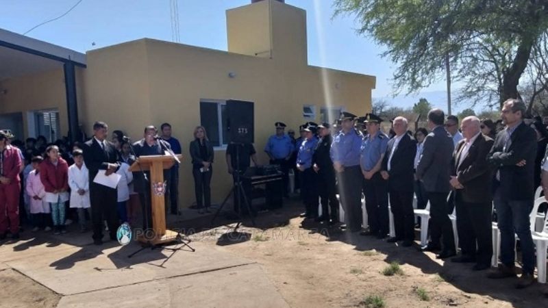 Inauguraron la Subcomisaría de Las Tejas