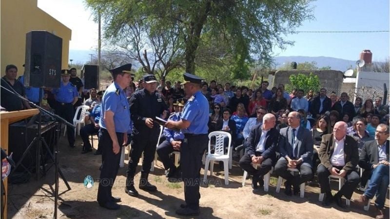 Inauguraron la Subcomisaría de Las Tejas