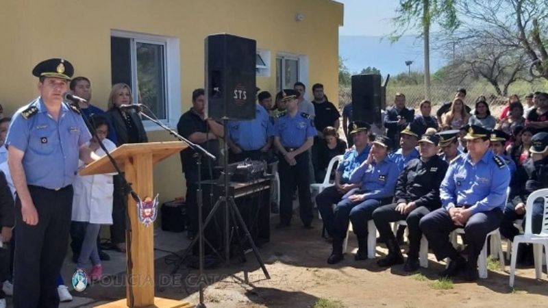 Inauguraron la Subcomisaría de Las Tejas