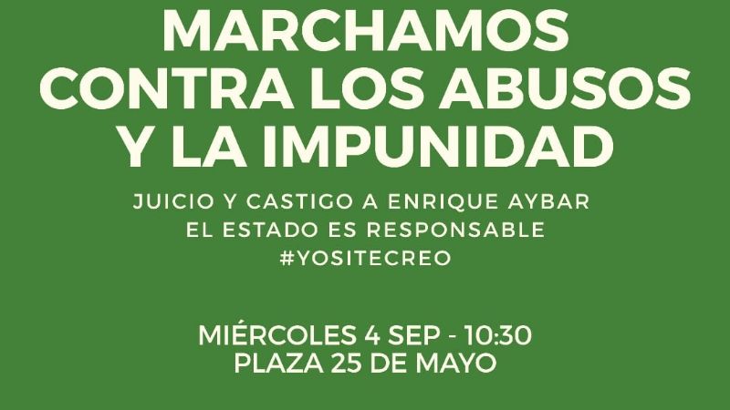 Suspendieron juicio contra intendente y habrá marcha por justicia