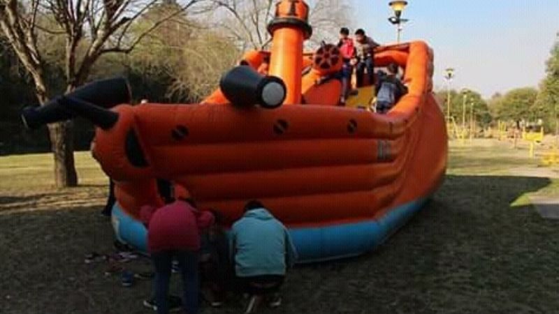 Inolvidable festejo para los niños en El Alto