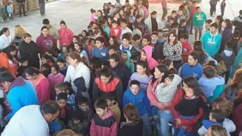 Inolvidable festejo para los niños en El Alto