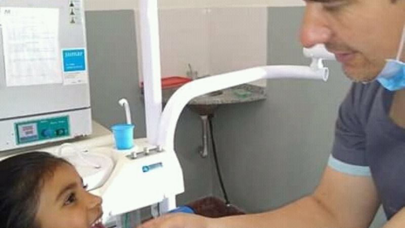 Jardineritos visitaron el minihospital de El Alto