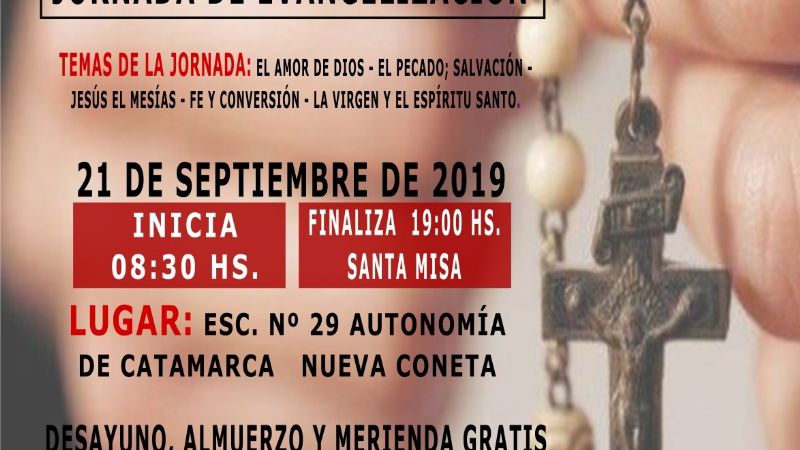 Jornada de evangelización en Nueva Coneta