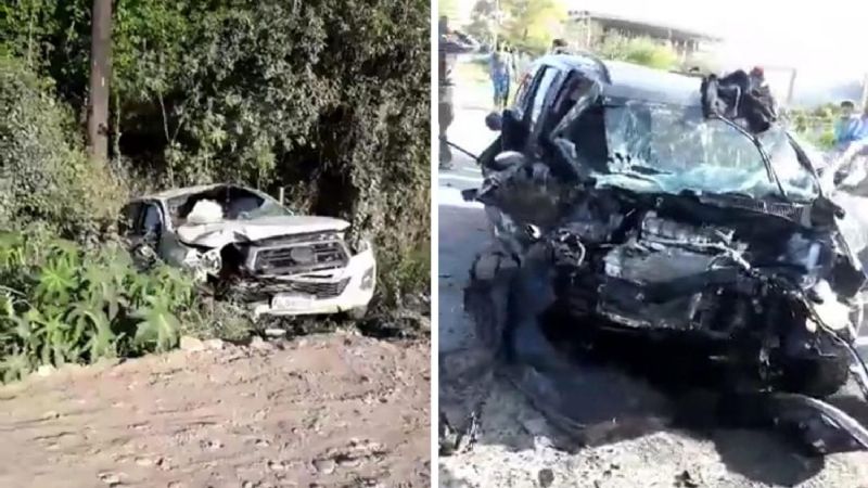 Catamarqueños protagonizaron un fuerte choque en Tucumán