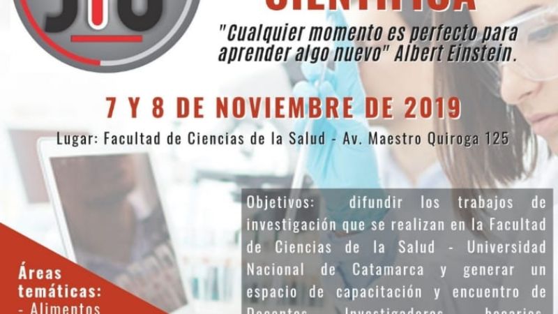 Se preparan las Jornadas de Investigación Científica