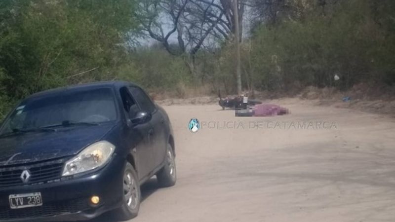 Accidente fatal en Valle Viejo