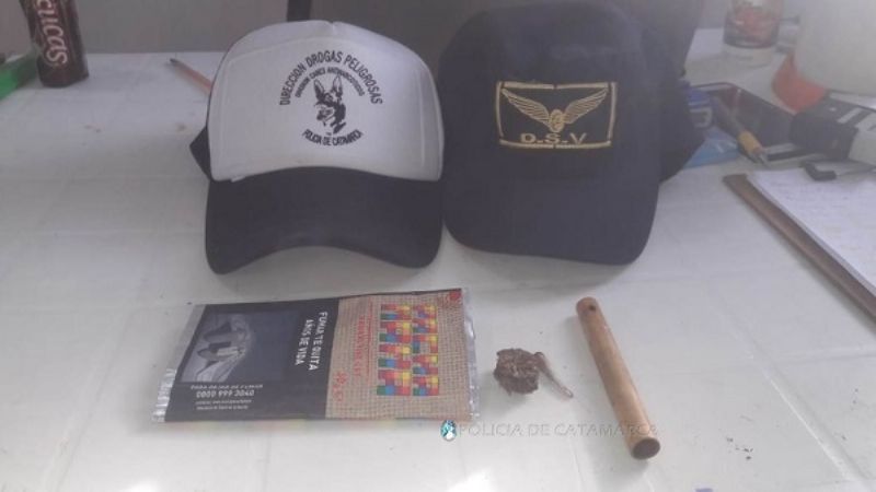 Secuestran marihuana en Ambato y Santa María