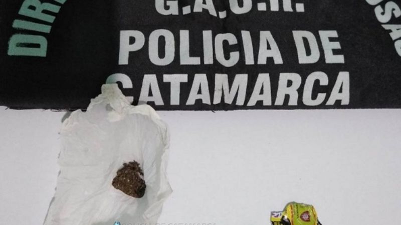 Secuestran marihuana en Ambato y Santa María