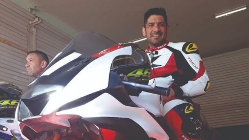 El catamarqueño Javier Espeche se suma al motociclismo latinoamericano