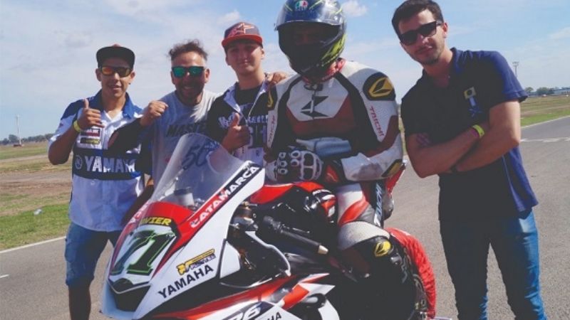 El catamarqueño Javier Espeche se suma al motociclismo latinoamericano
