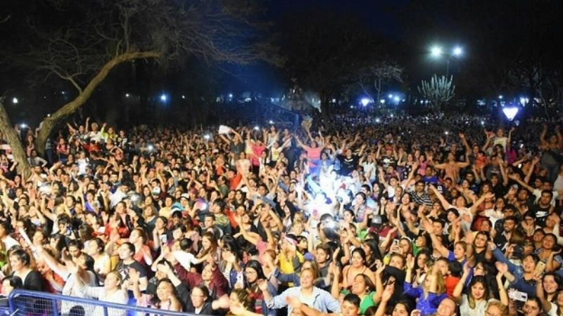 Más de 20 mil personas en los festejos por la Primavera en Valle Viejo