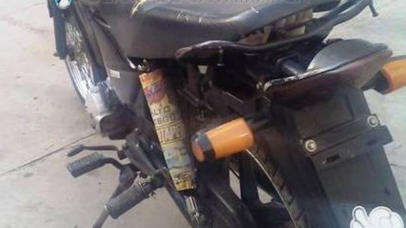 Tenía los papeles de la moto, adulterados