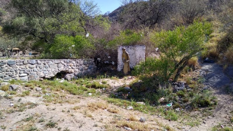 Tristes imágenes en La Gruta