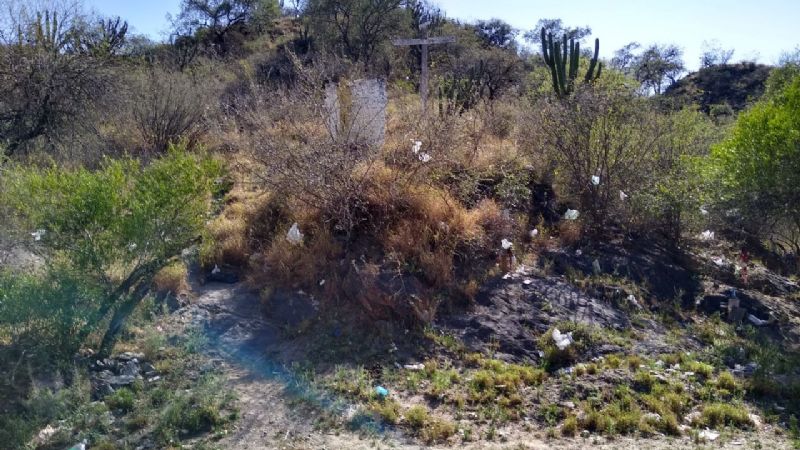 Tristes imágenes en La Gruta