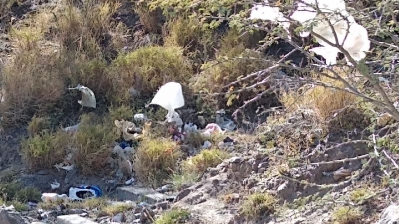 Tristes imágenes en La Gruta