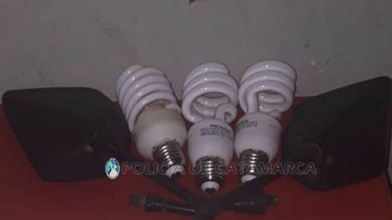 Tenía elementos robados