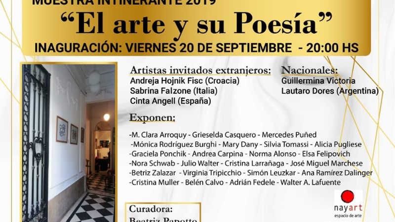 Catamarqueña presente en muestra artística en Buenos Aires