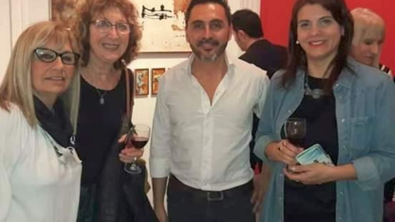 Catamarqueña presente en muestra artística en Buenos Aires