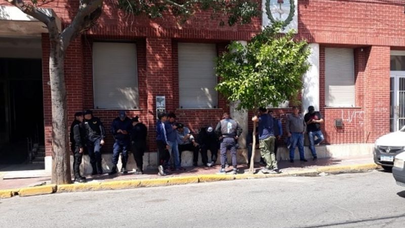 Conflicto con protesta en Correo Argentino
