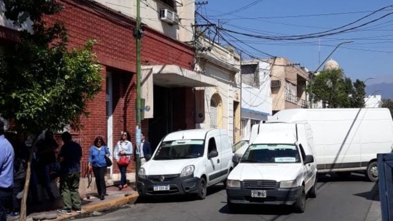 Conflicto con protesta en Correo Argentino