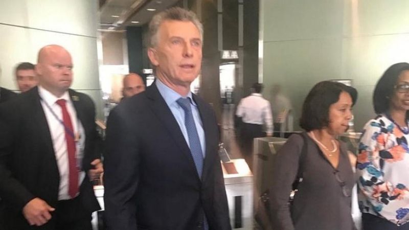 Macri se reunió con el director del FMI