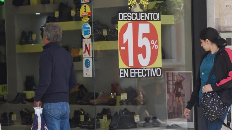 Ventas en shoppings y supermercados llevan 13 meses consecutivos de caída