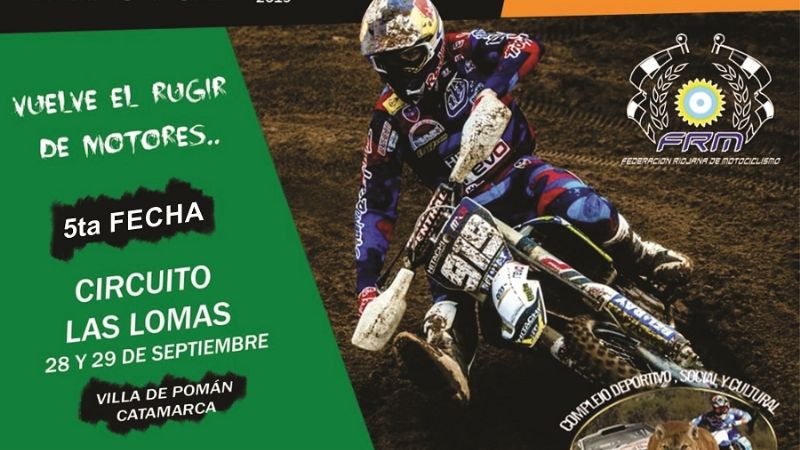 El Motocross Interprovincial correrá en Pomán