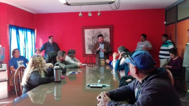 Reunión entre OSEP y delegados del SOEM por la renovación de carnés