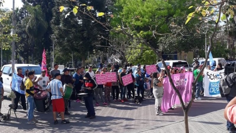 Barrios de Pie se manifestó nuevamente por la emergencia alimentaria