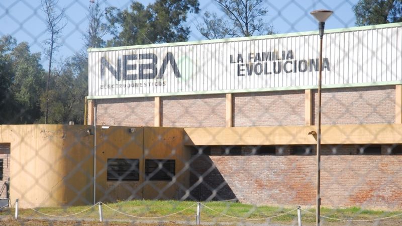 Crisis industrial: suspenden a trabajadores de la ex Neba
