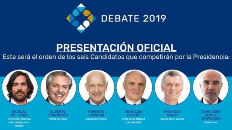 Quién abrirá los debates presidenciales
