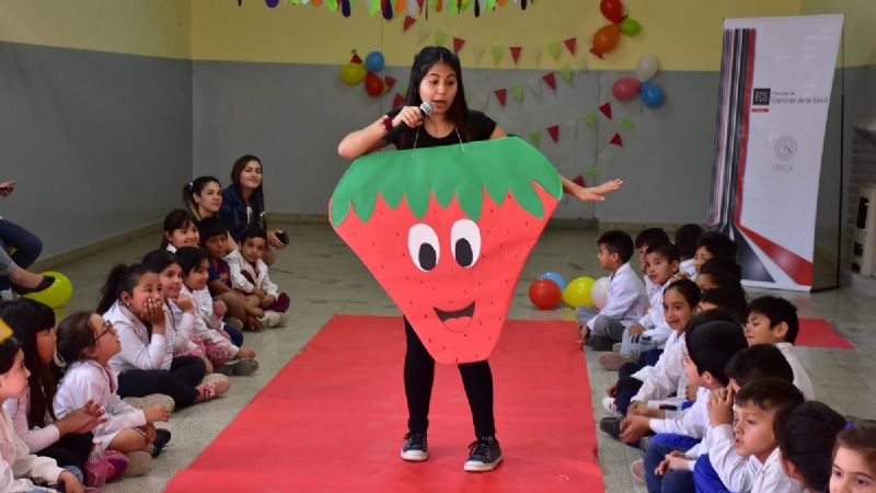 Fomentan el consumo de frutas y verduras en escuelas