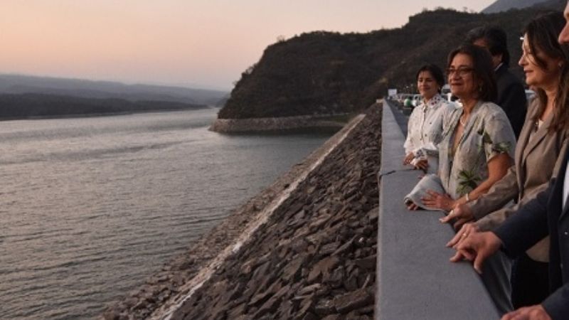 Inauguraron la puesta en valor del Dique Las Pirquitas