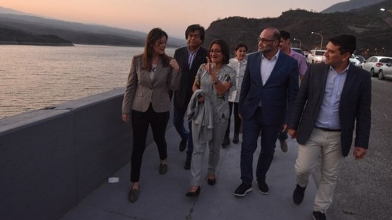 Inauguraron la puesta en valor del Dique Las Pirquitas