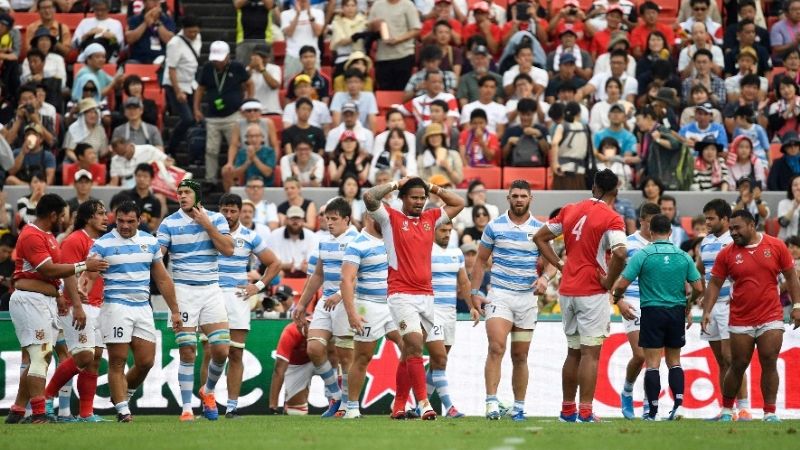 Los Pumas vencieron a Tonga en el Mundial de Japón