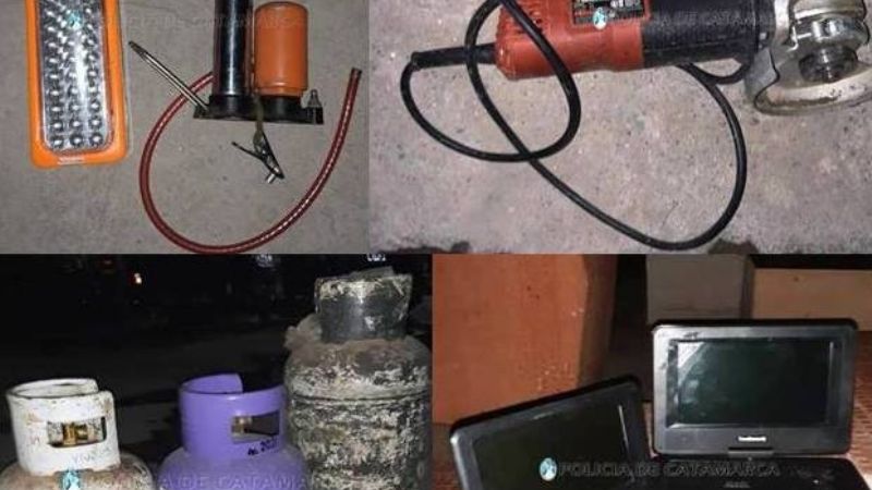 Recuperan elementos robados en Santa María