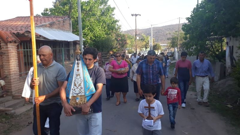 Bendicen gruta de la Virgen del Valle en la Banda Sur