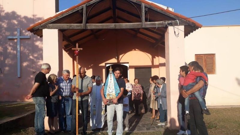 Bendicen gruta de la Virgen del Valle en la Banda Sur