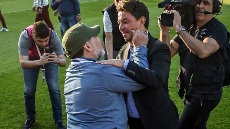 Del “Muñeco” a Diego: “Te quiero hermano…”