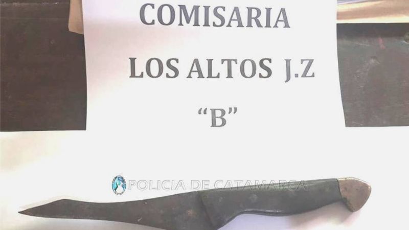 Amenazó de muerte de un hombre para robarle y lo atraparon
