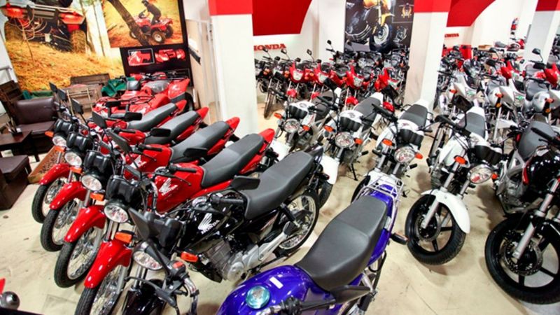 La venta de motos tuvo una caída de 33% en agosto