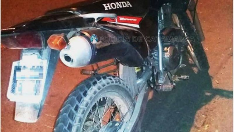 Secuestraron el vehículo a motociclista infractor