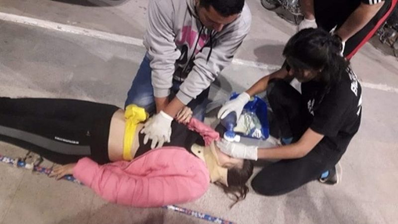 Accidentes diarios: práctica de emergencias médicas